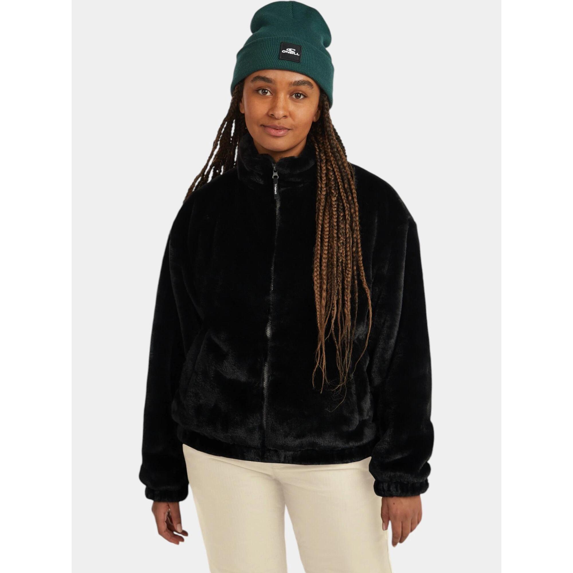 O'Neill - Pull Femme Fwc'cruz Faux Fur - Polaire - Noir - Decathlon