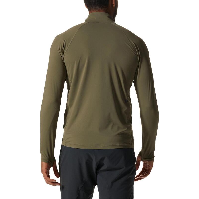 Tricou cu maneci lungi Crater Lake 1/2 Zip barbati