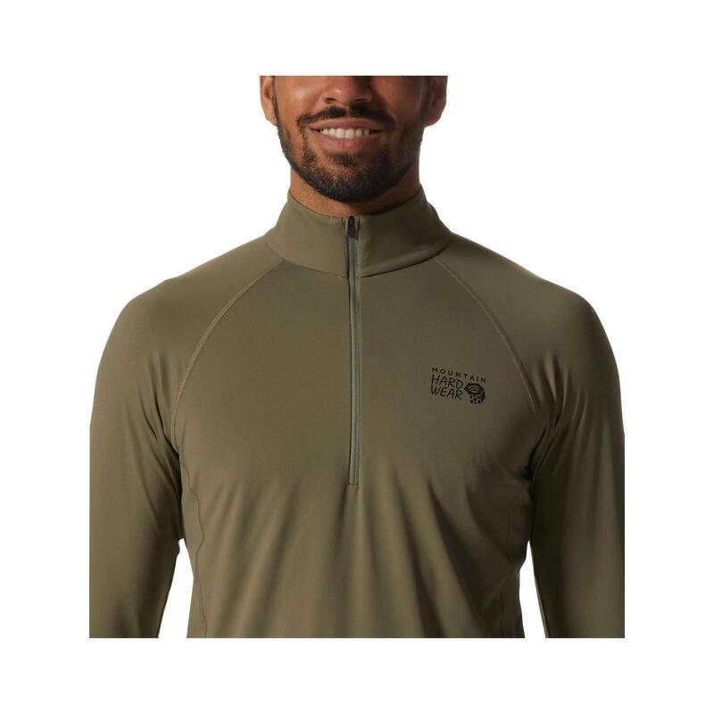Tricou cu maneci lungi Crater Lake 1/2 Zip barbati