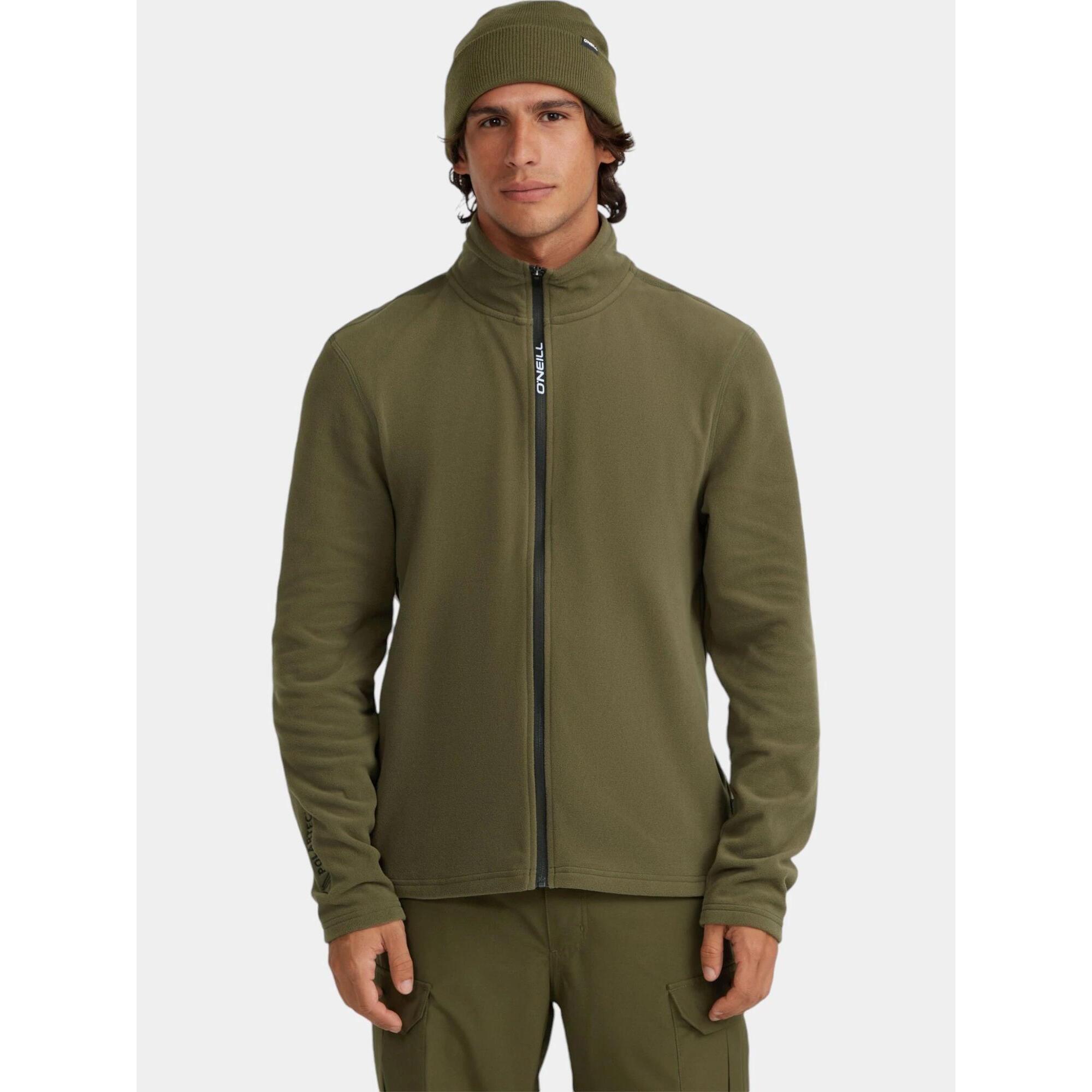 O'Neill - Pull Homme Jack's Polartec 100 Fz - Polaire - Vert - Decathlon