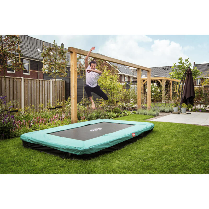 BERG Ultim Favorit interrato rettangolare 280x190cm verde (Sport)