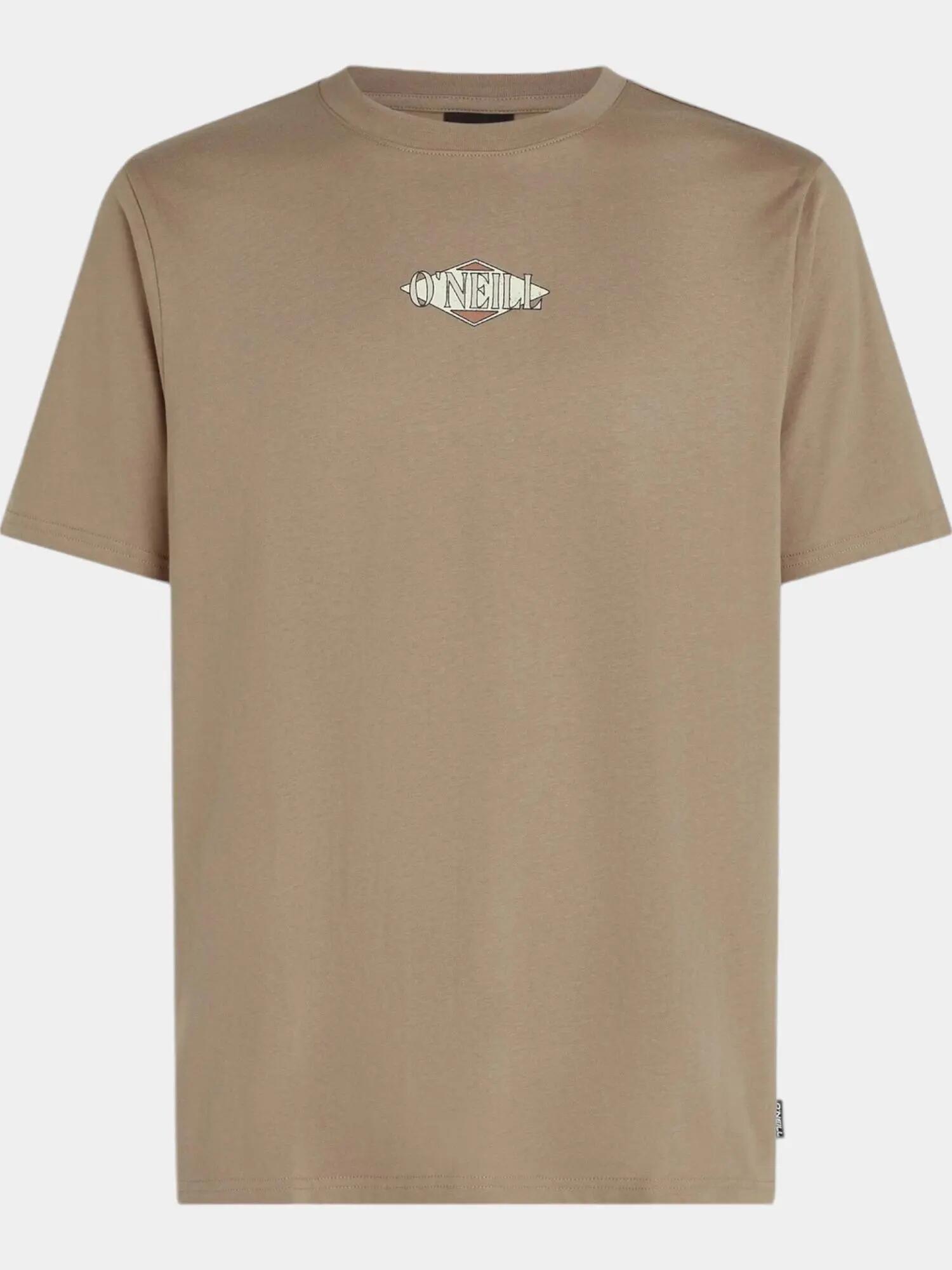 O'NEILL O'neill T-Shirts O'NEILL BACK PRINT T-SHIRT  Hommes Concrete 5/7