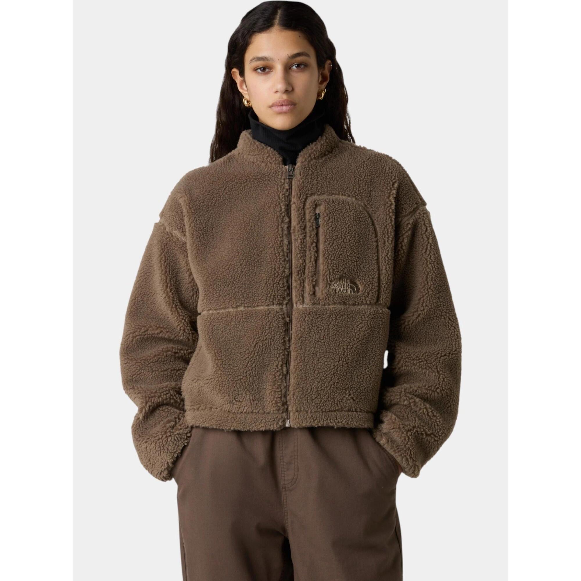 The North Face - Veste Transition Femme Extreme Pile Fz 2 - Manteau - Marron - Decathlon