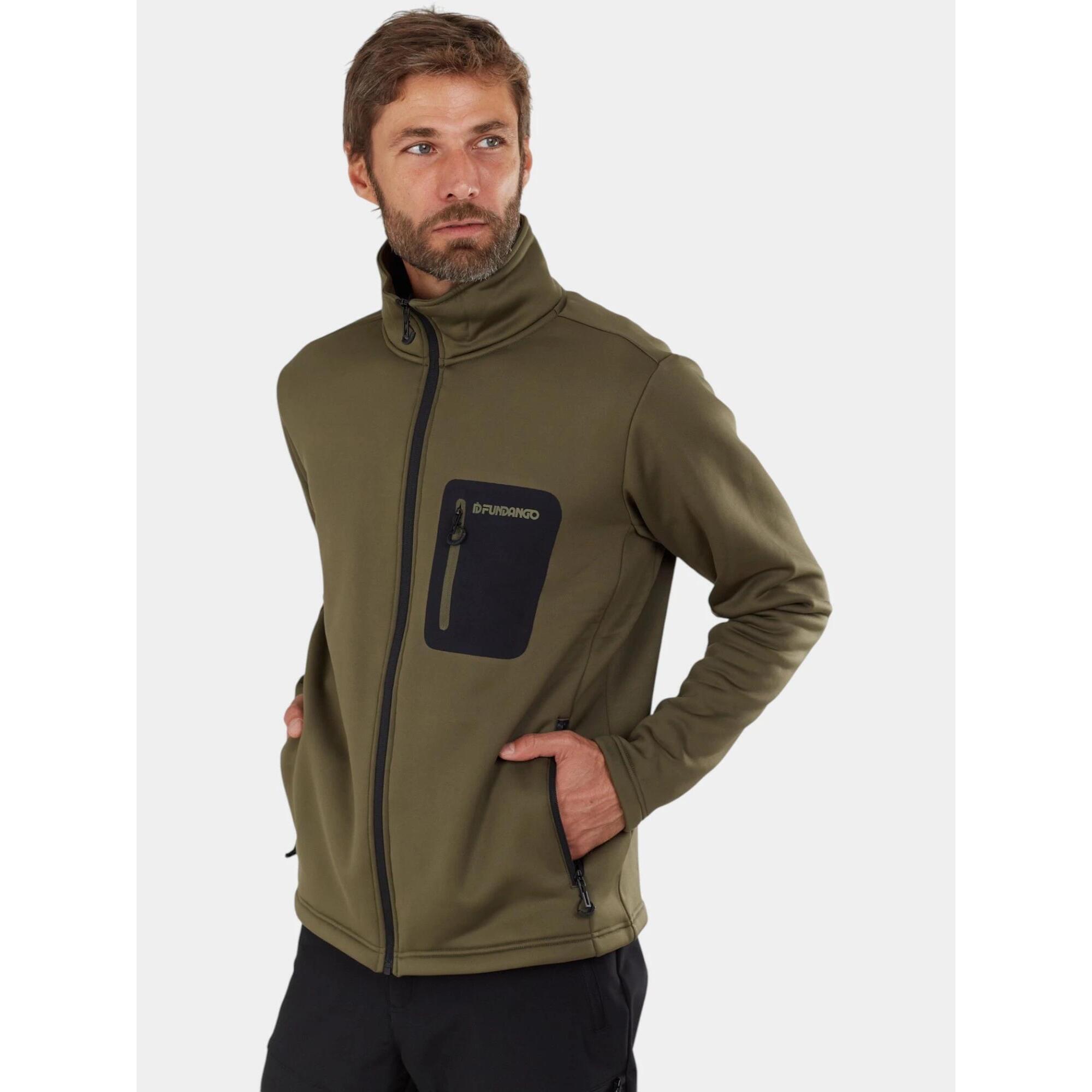 Fundango - Pull Homme Revolution - Polaire - Vert - Decathlon