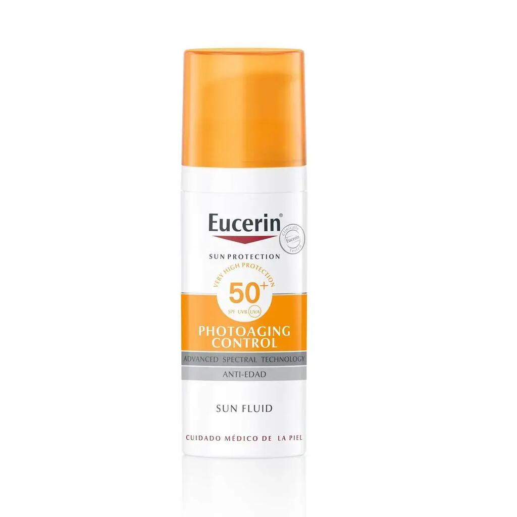 Eucerin Solar Facial Photoaging Control Fluido FPS 50+ 50ml