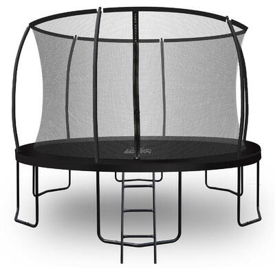 Ultima 4 Gartentrampolin Ø 366 cm mit Leiter und Bodenanker-Set