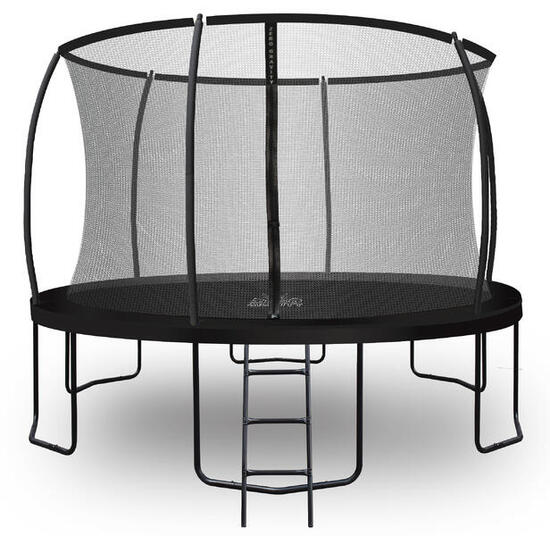 Ultima 4 Gartentrampolin Ø 366 cm mit Leiter und Bodenanker-Set