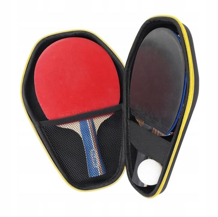 Housse double pour 2 raquettes de tennis de table, rigide, motif dragon chinois 4/6