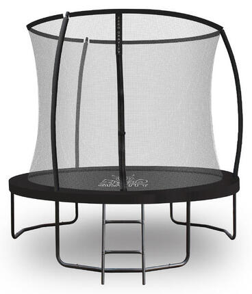 Trampolin Outdoor Ø 244 cm, TÜV GS, Smartes Klappnetz, Inkl. Leiter