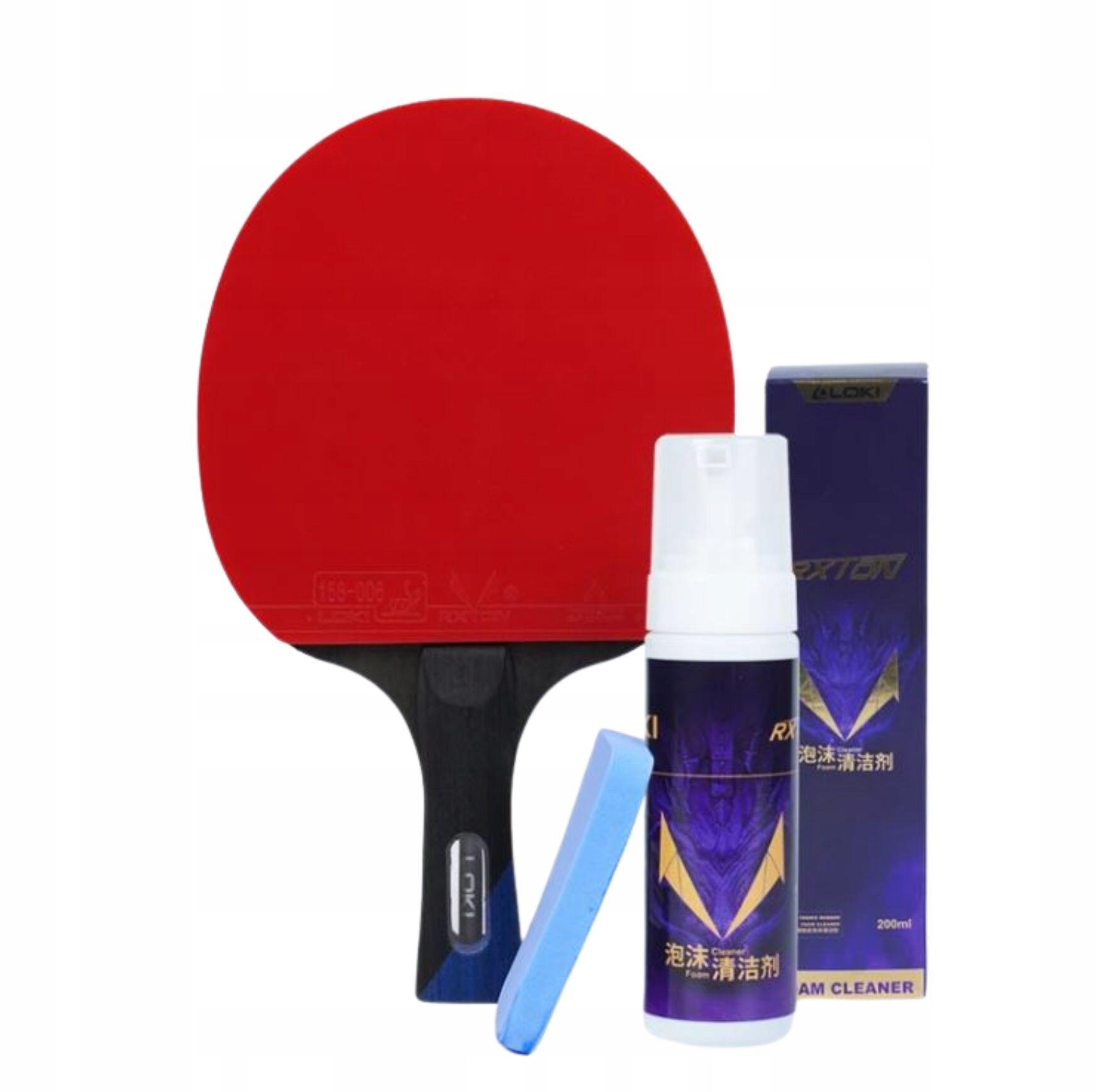 PŁYN DO CZYSZCZENIA RAKIETKI DO TENISA STOŁOWEGO 100 ML LOKI + GĄBKA DONIC 3/7