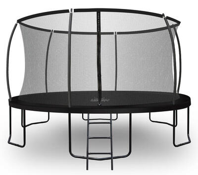 Ultima 4 Gartentrampolin Ø 427 cm mit Leiter und Bodenanker-Set