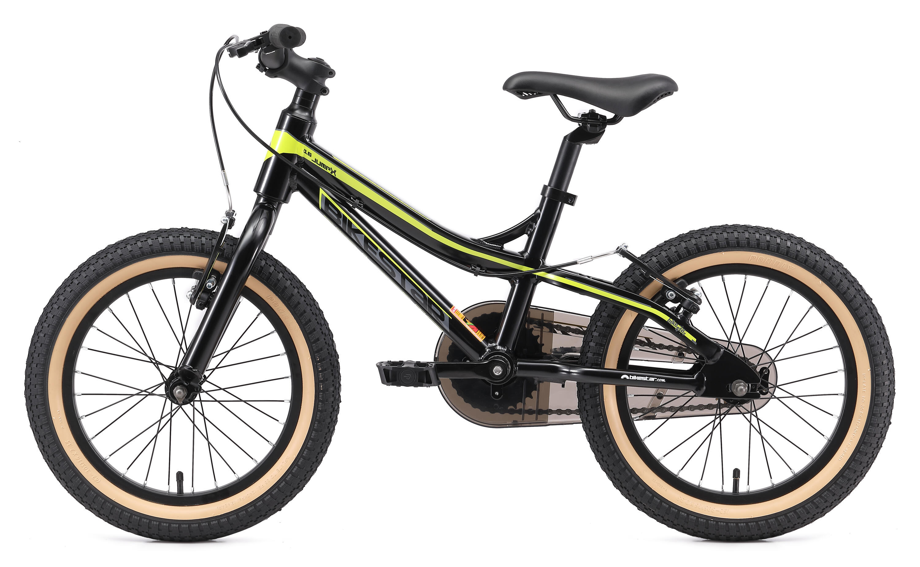 Bicicleta niños 16 pulgadas Mountain negro 4 años 3/7
