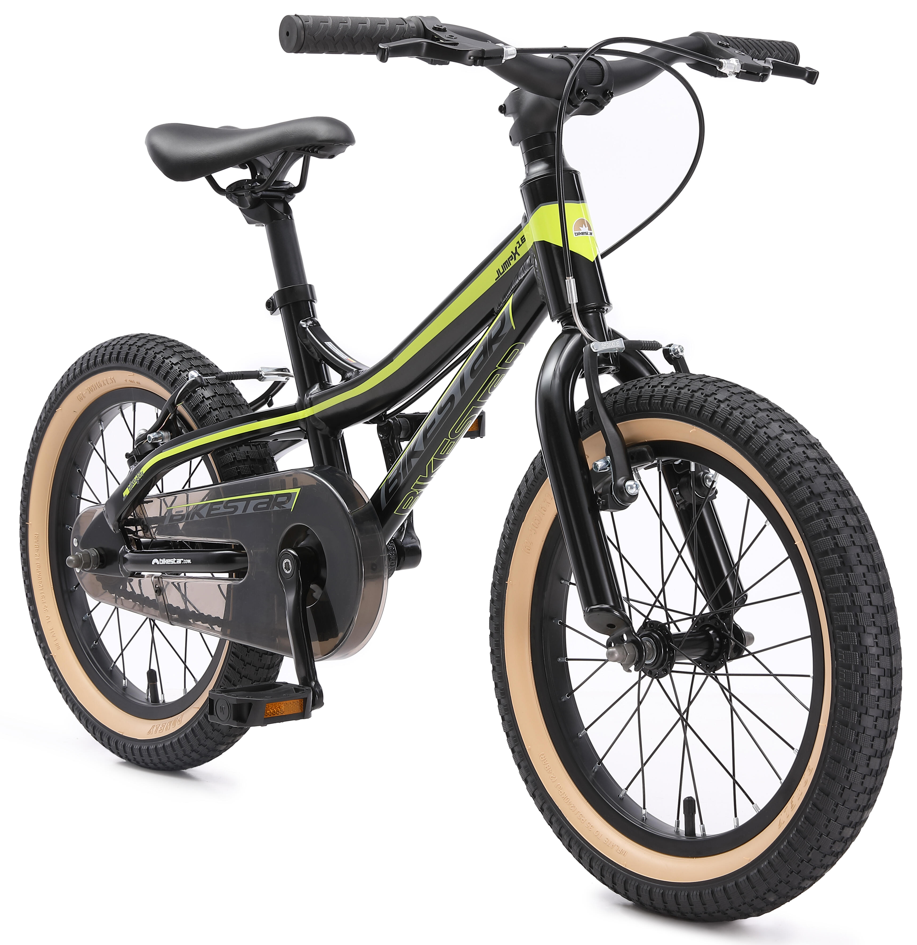Bicicleta De Entrenamiento Sin Pedales De 16 Pulgadas – Con Frenos De Disco Y Radios De Colores, Para Niños De 4 A 8 Años