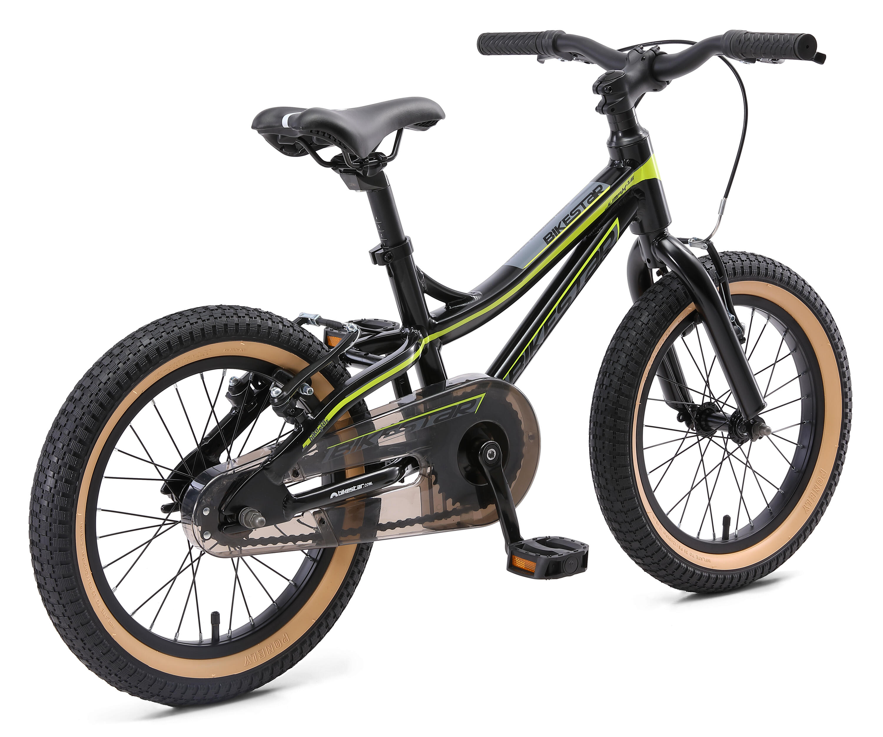 Bicicleta niños 16 pulgadas Mountain negro 4 años 4/7