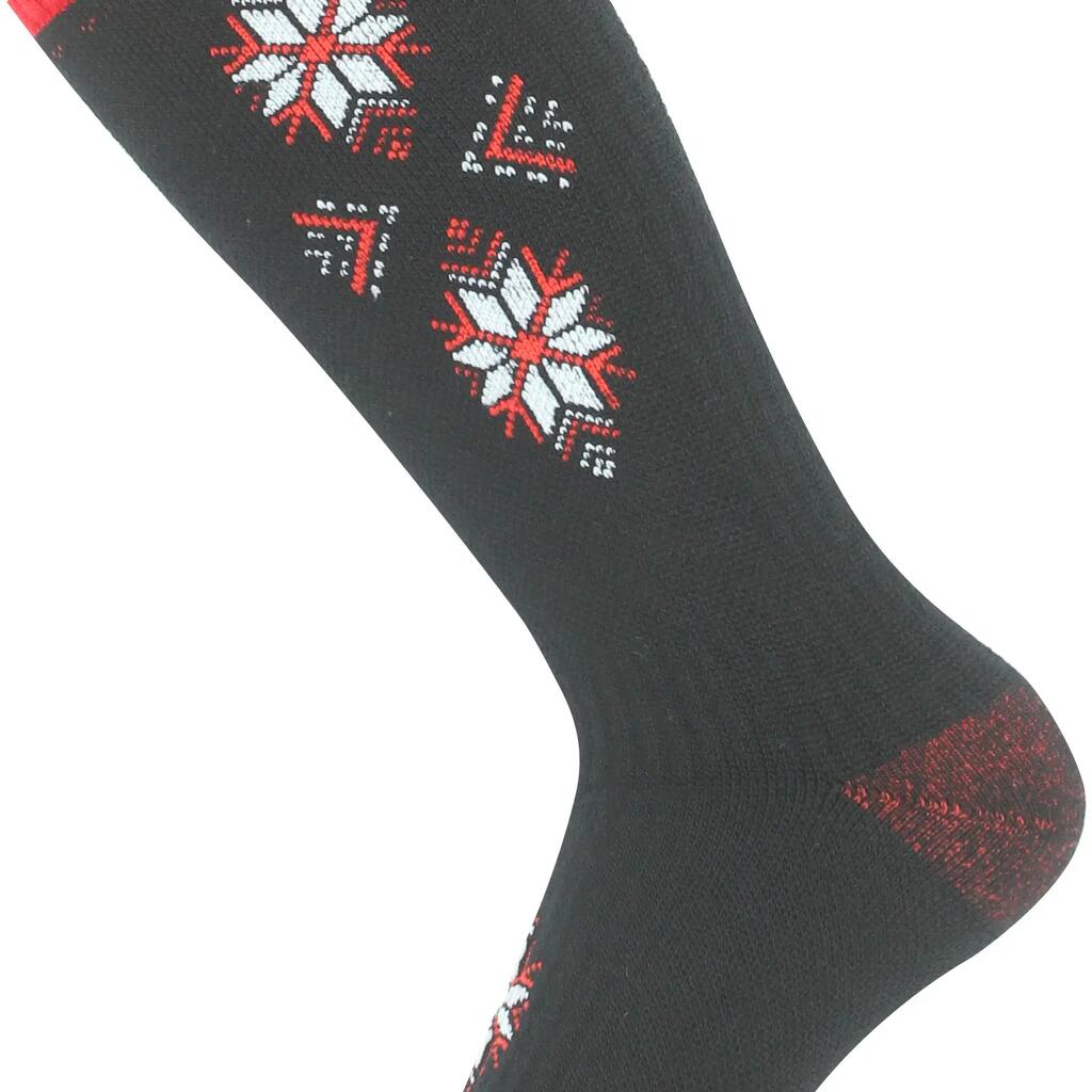BLACK / RED