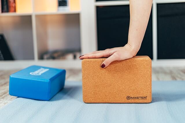 Yogablock MASTER Yoga Block 23 x 15 x 7,5 cm – Kork 5/7