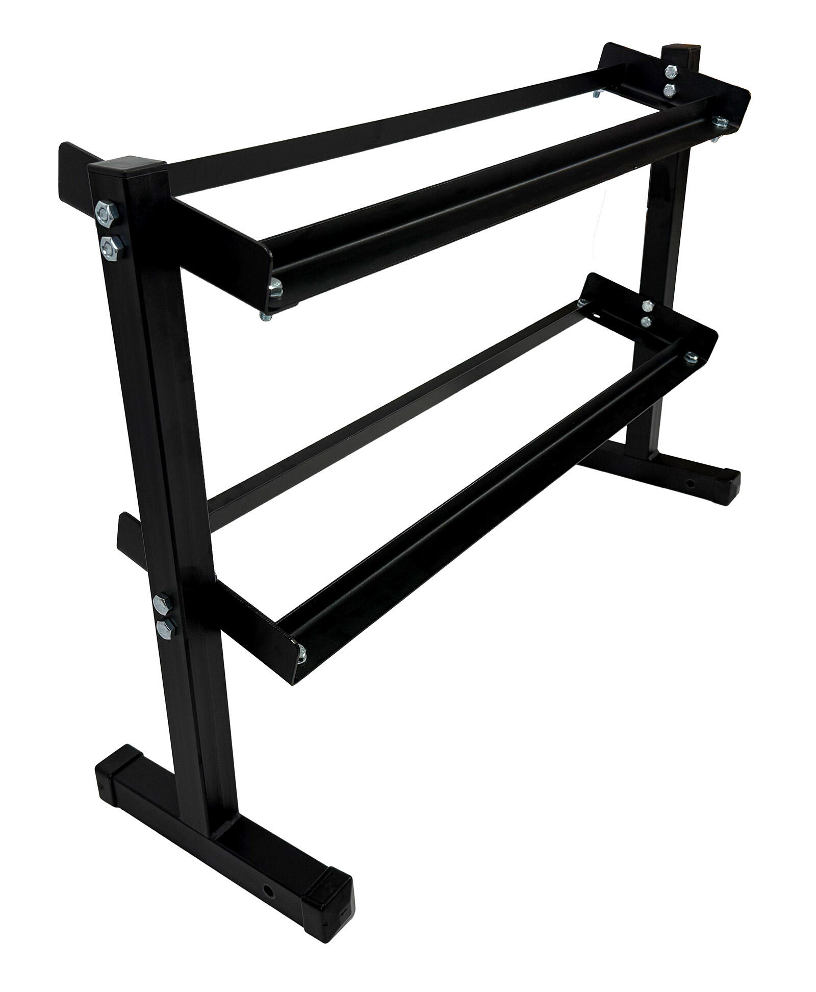Zestaw hantli gumowanych 2 x 10-30 kg - 10 par (390 kg) UNDERFIT + stojak STR23 5/7