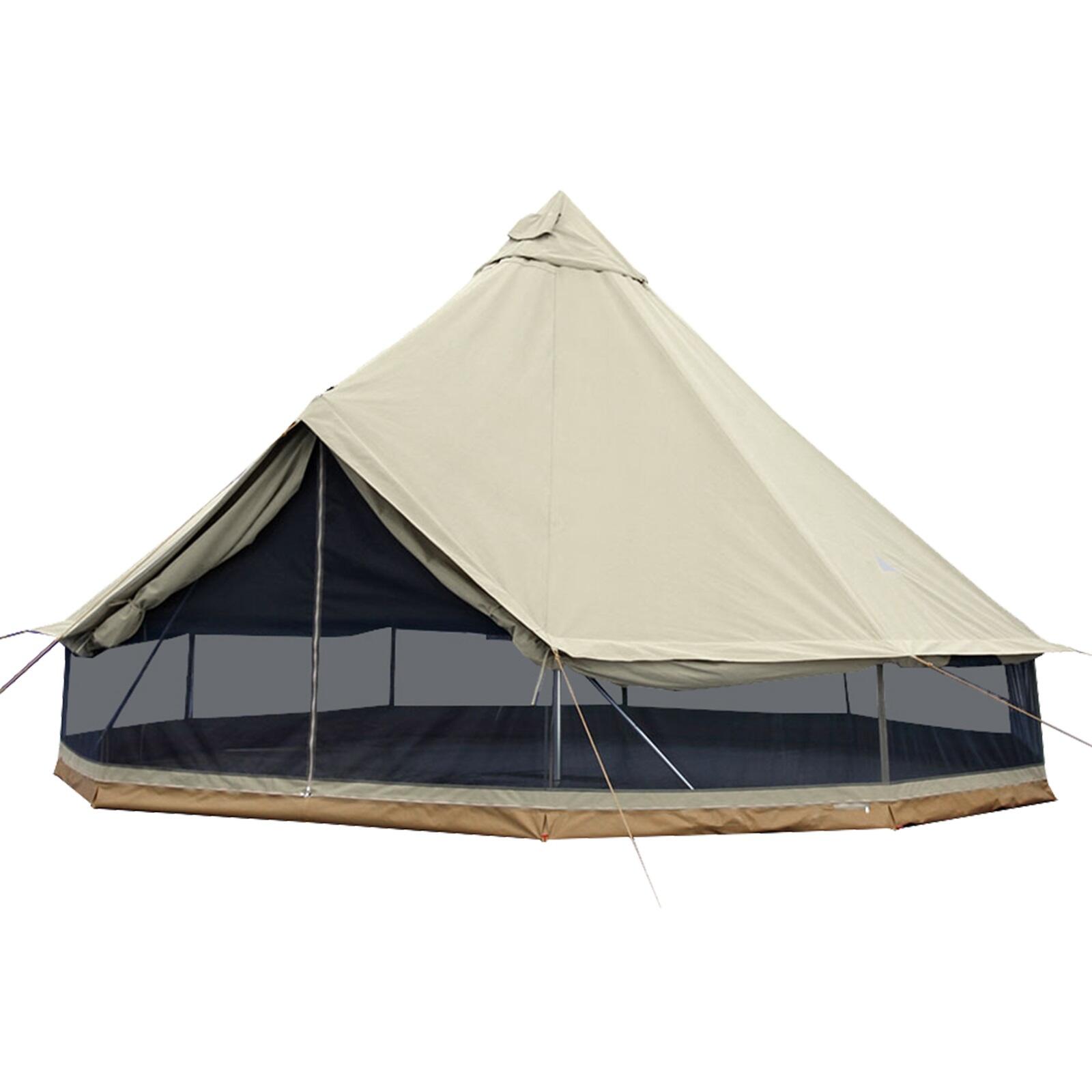 Glampingzelt KING CAMP Khan 400 x 400 x 270 cm 2/7