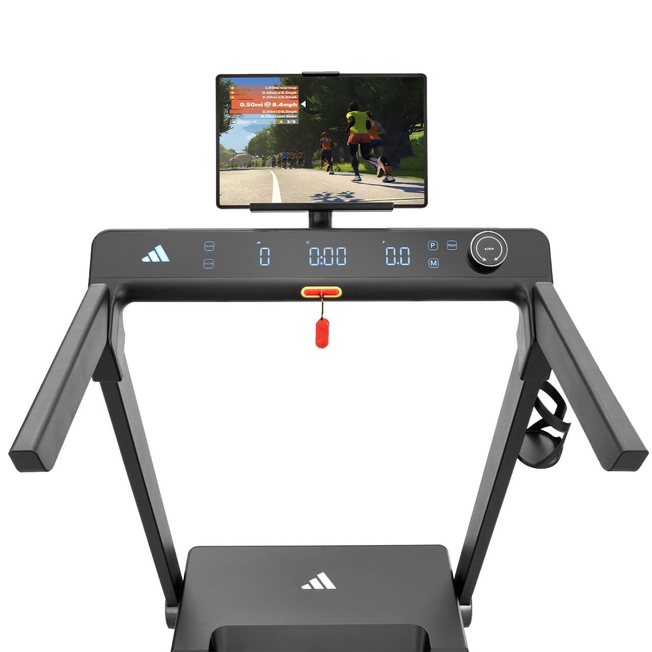 Tapis de Course T-24c + Bluetooth - Kinomap et Zwift - 18km/h 5/8