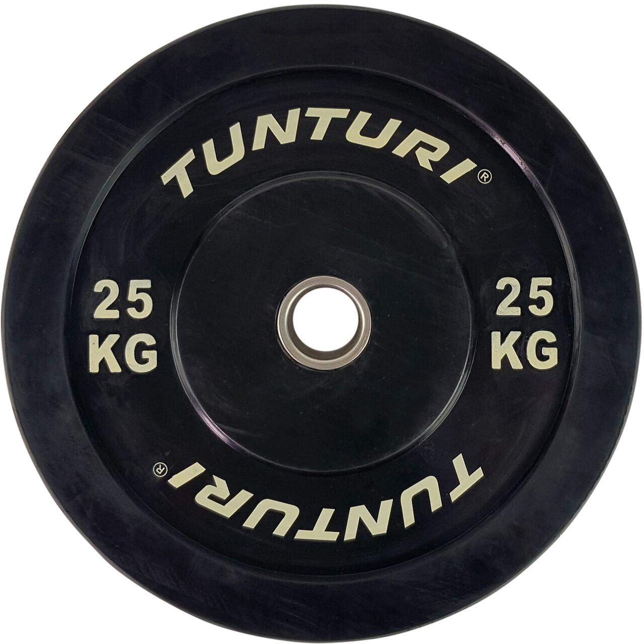 TUNTURI Gumový kotouč BUMPER varianta 25 kg