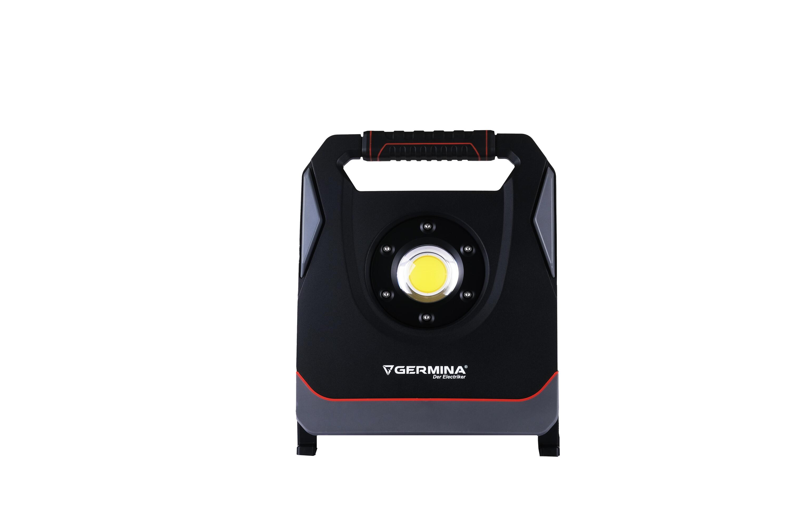 Naświetlacz Led Germina Hybrid 65W 2w1 akumulator/prąd 4/4