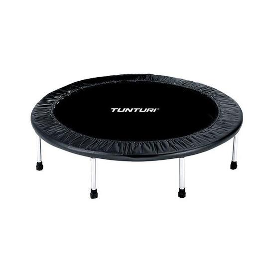Trampoline de fitness - Pour l'intérieur - Bord de sécurité inclus - Ø95 cm