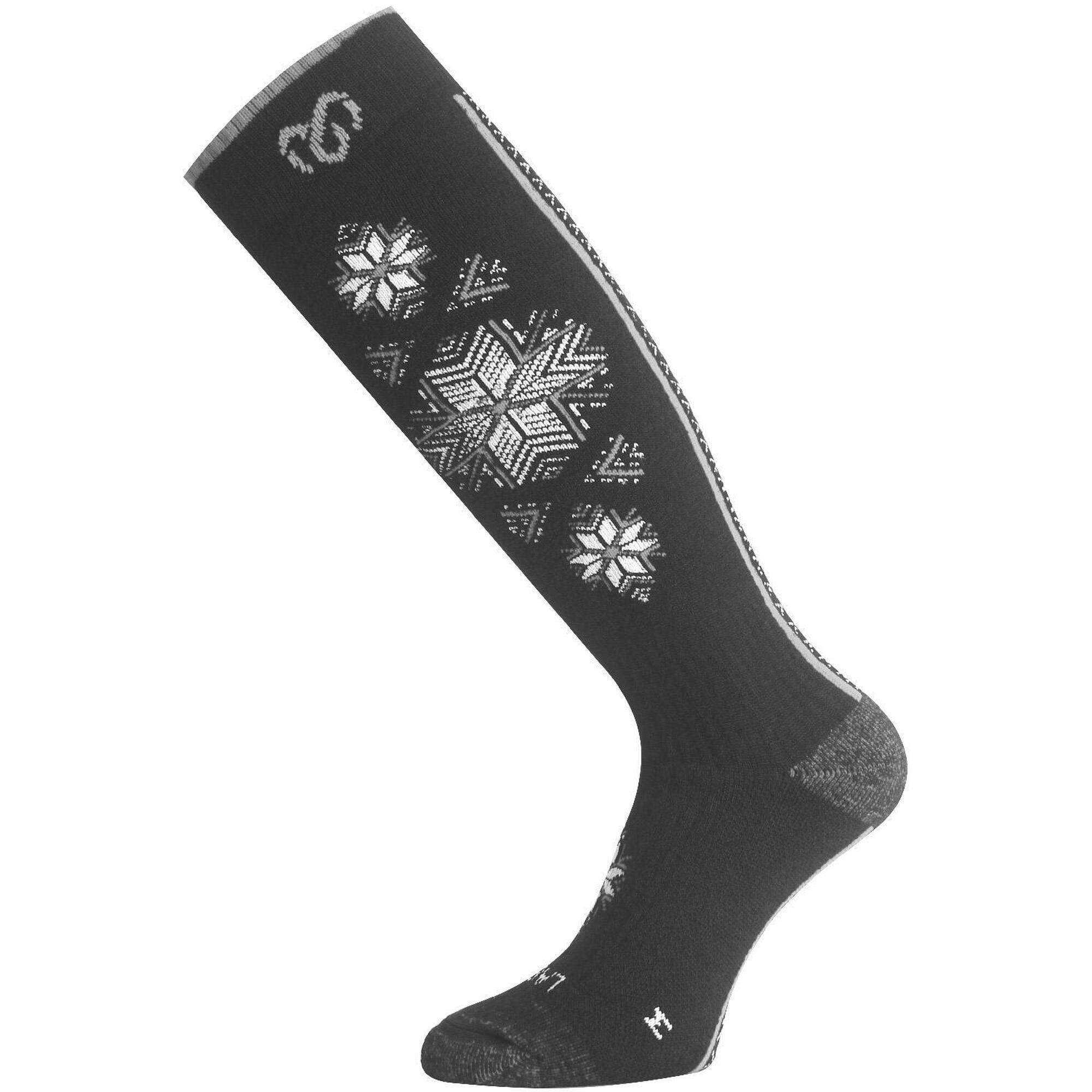 LASTING Merino lyžařské podkolenky SWN