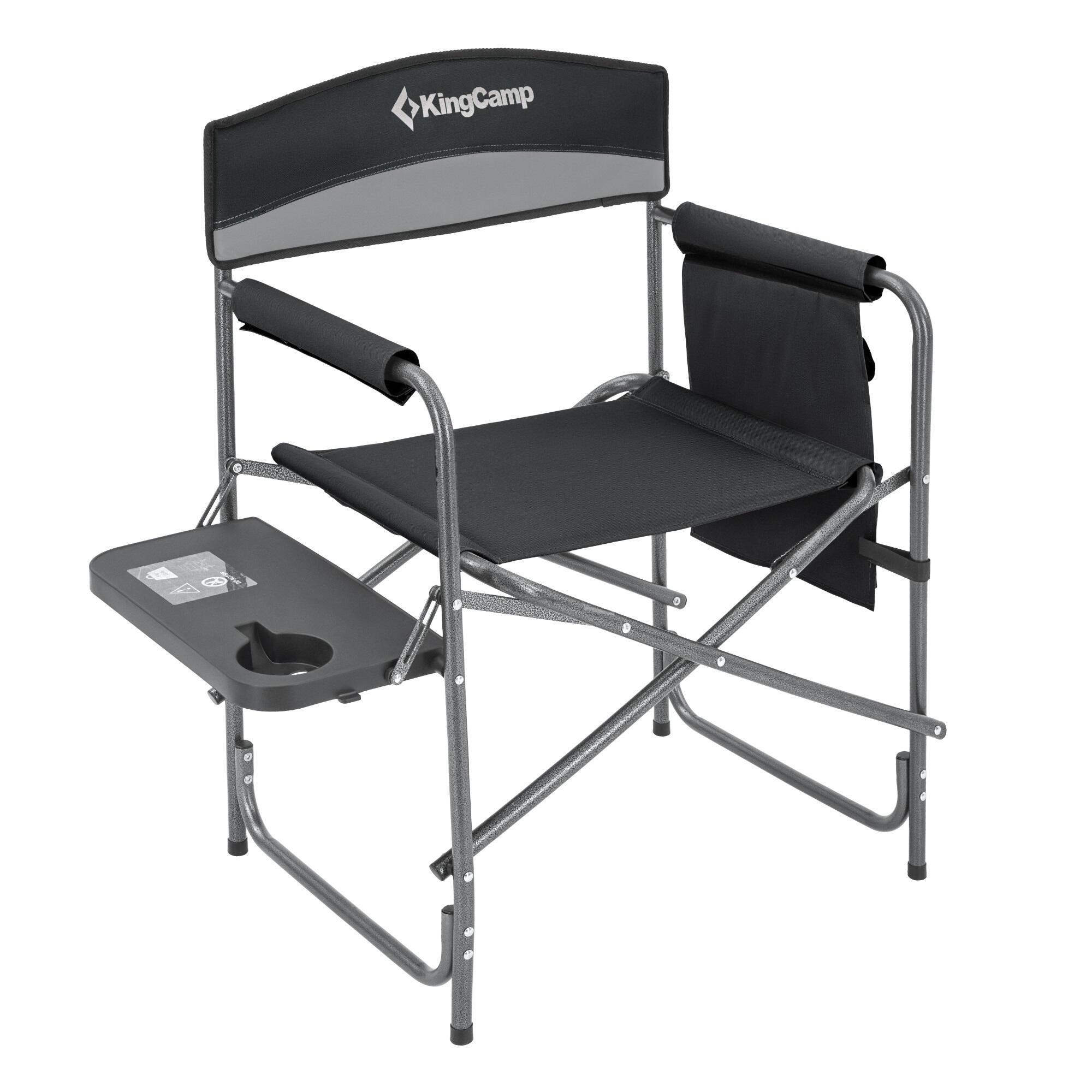 KINGCAMP Kempingová skládací židle KING CAMP s opěrkami ASH B10