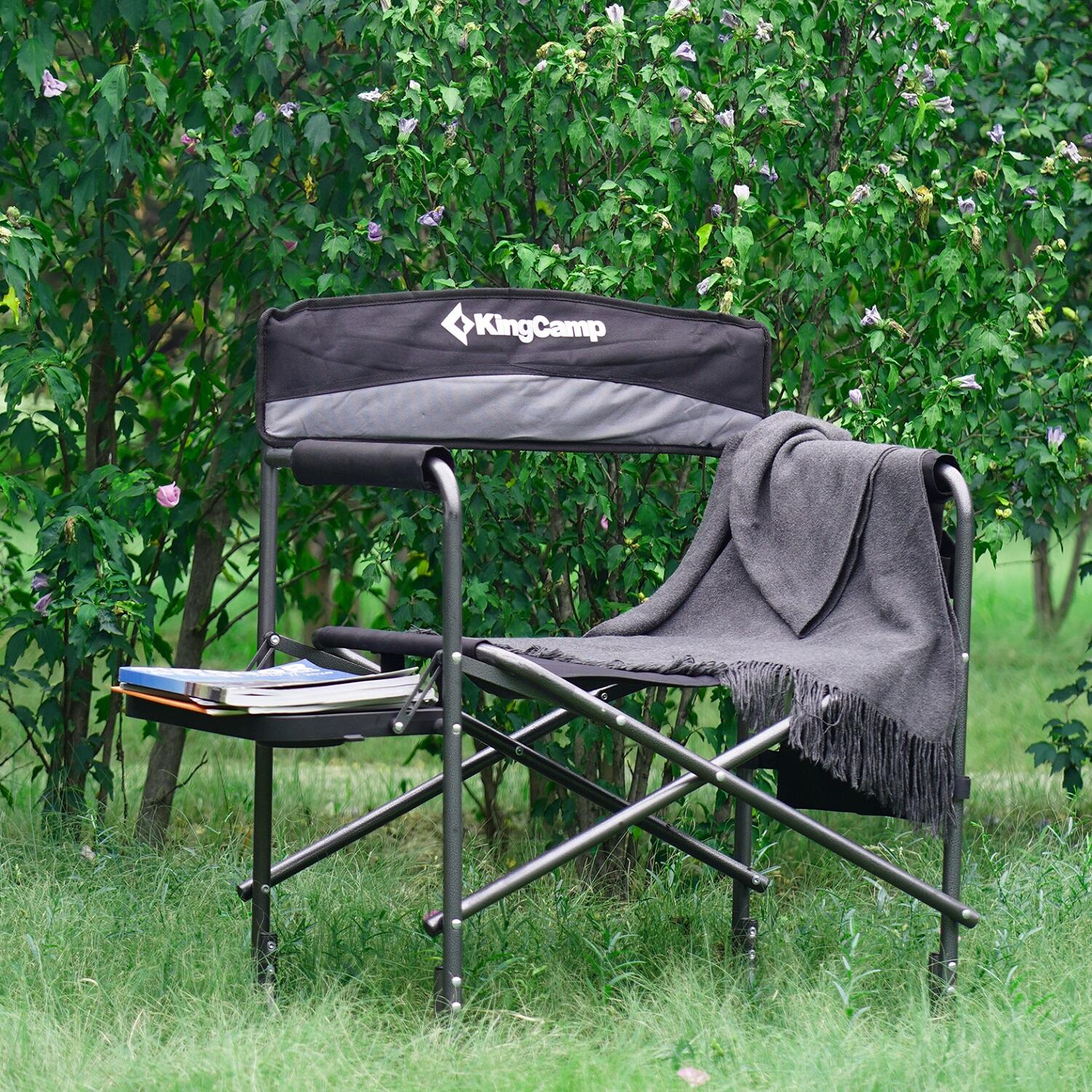 Kempingová skládací židle KING CAMP s opěrkami ASH B10 4/5