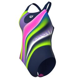 Maillot de bain 1 pièce femme Arena Water Fluids
