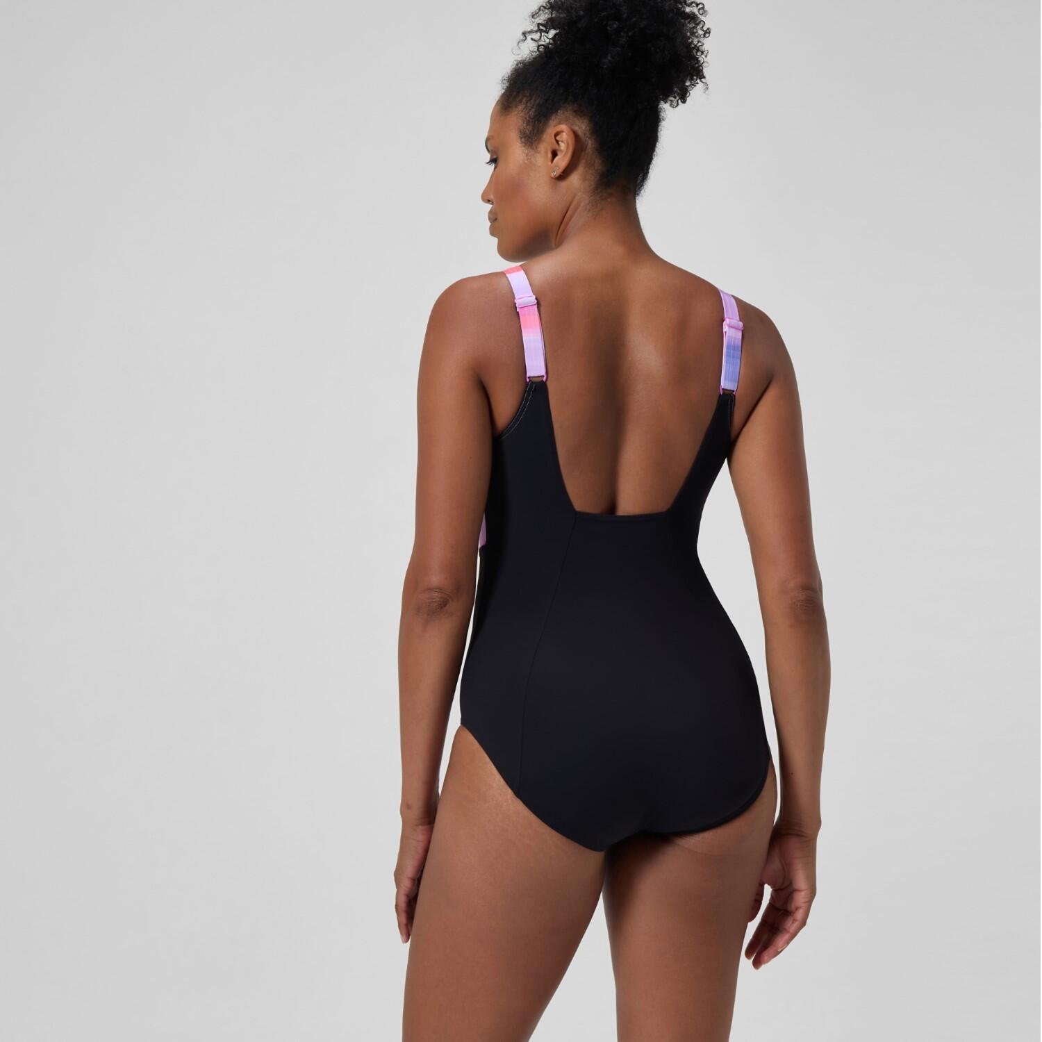 Speedo SPDSCU CNTR ECLIPSE Badeanzug Damen mit verstellbaren Trägern 3/6