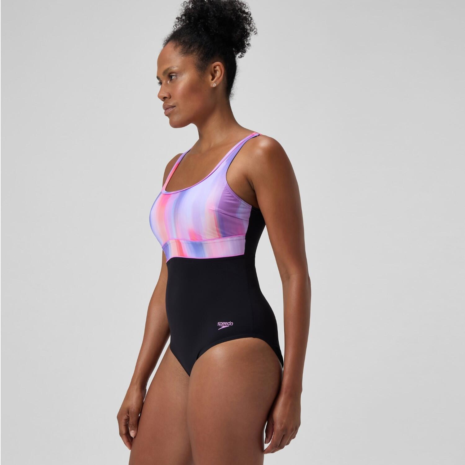 Speedo SPDSCU CNTR ECLIPSE Badeanzug Damen mit verstellbaren Trägern 2/6