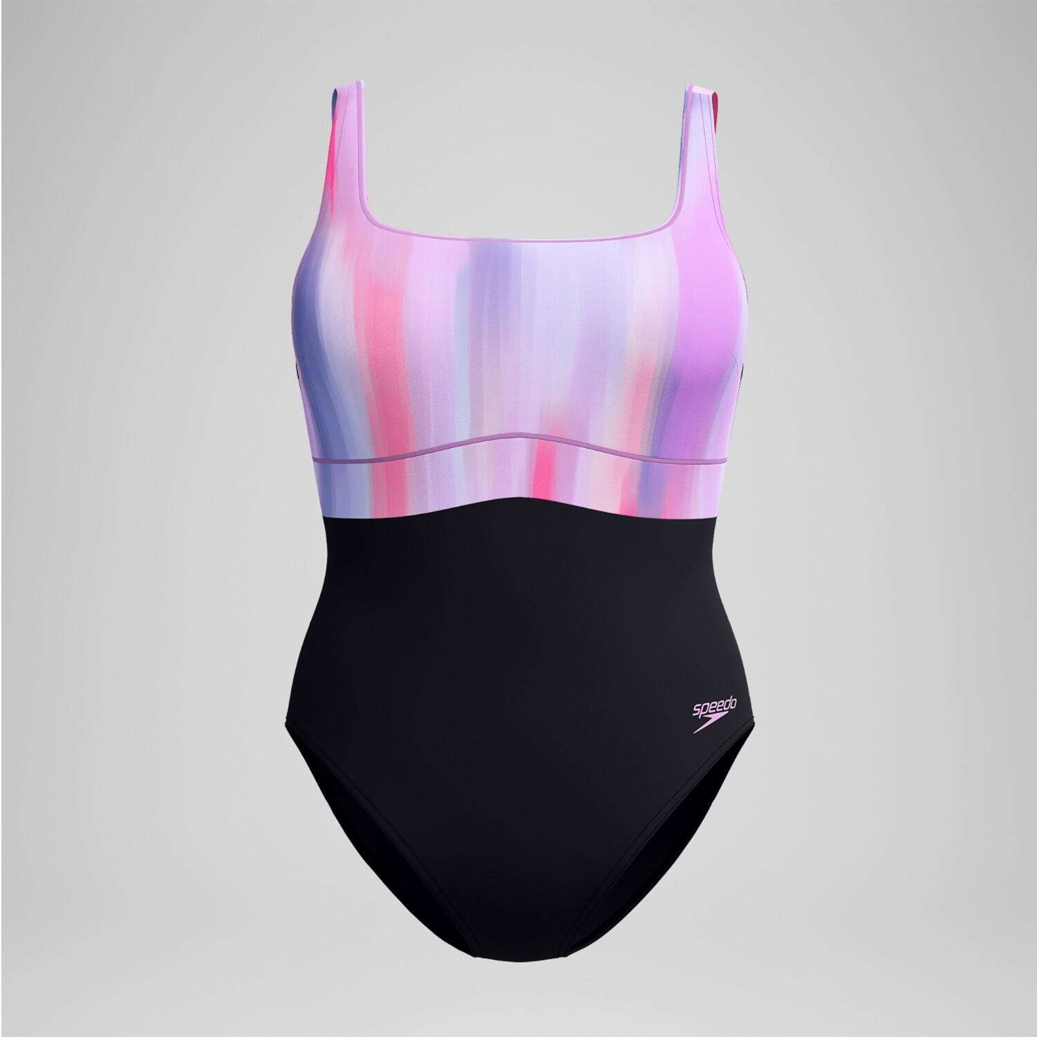 Speedo SPDSCU CNTR ECLIPSE Badeanzug Damen mit verstellbaren Trägern 4/6