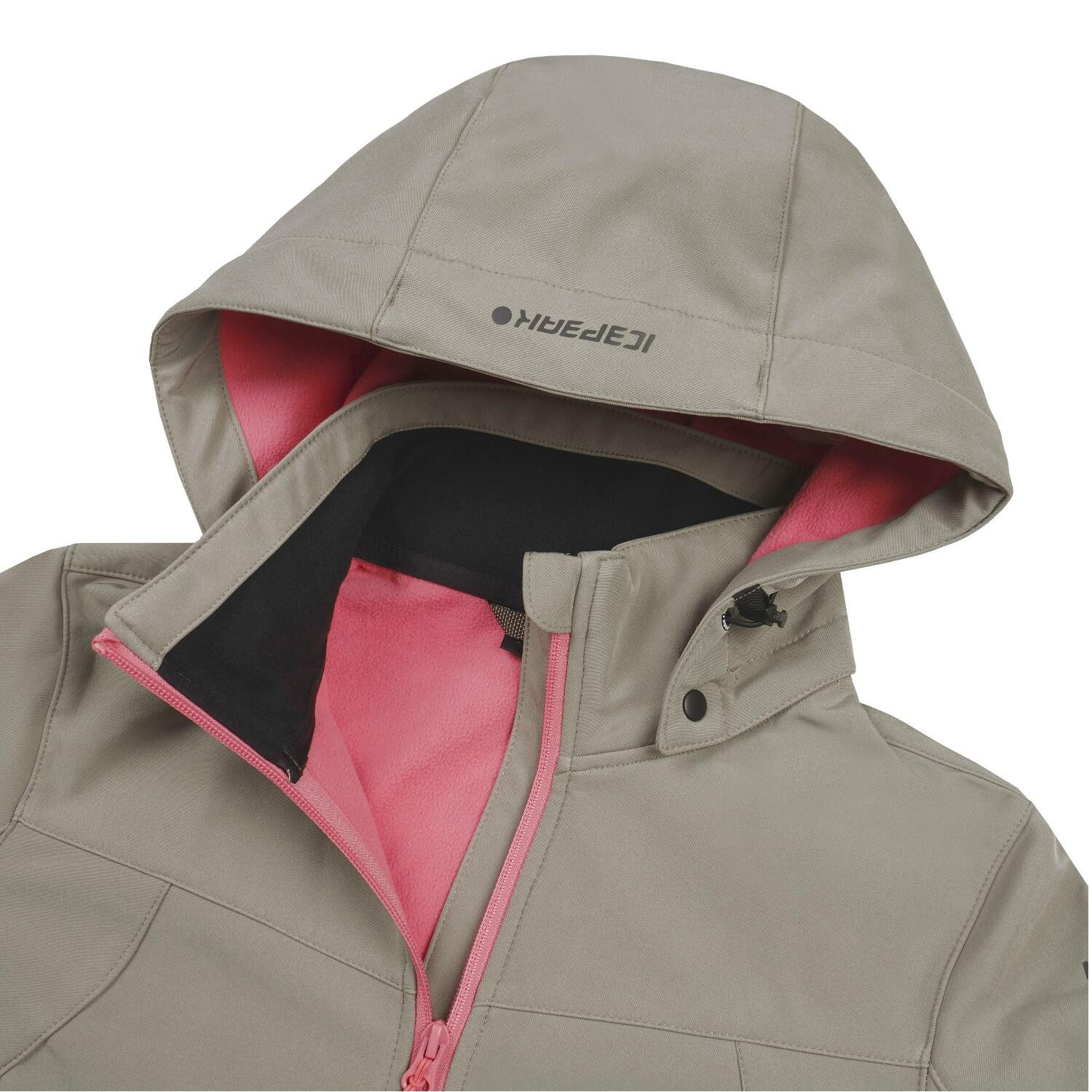 Icepeak Softshelljacke Brenham für Damen mit Kapuze 3/5