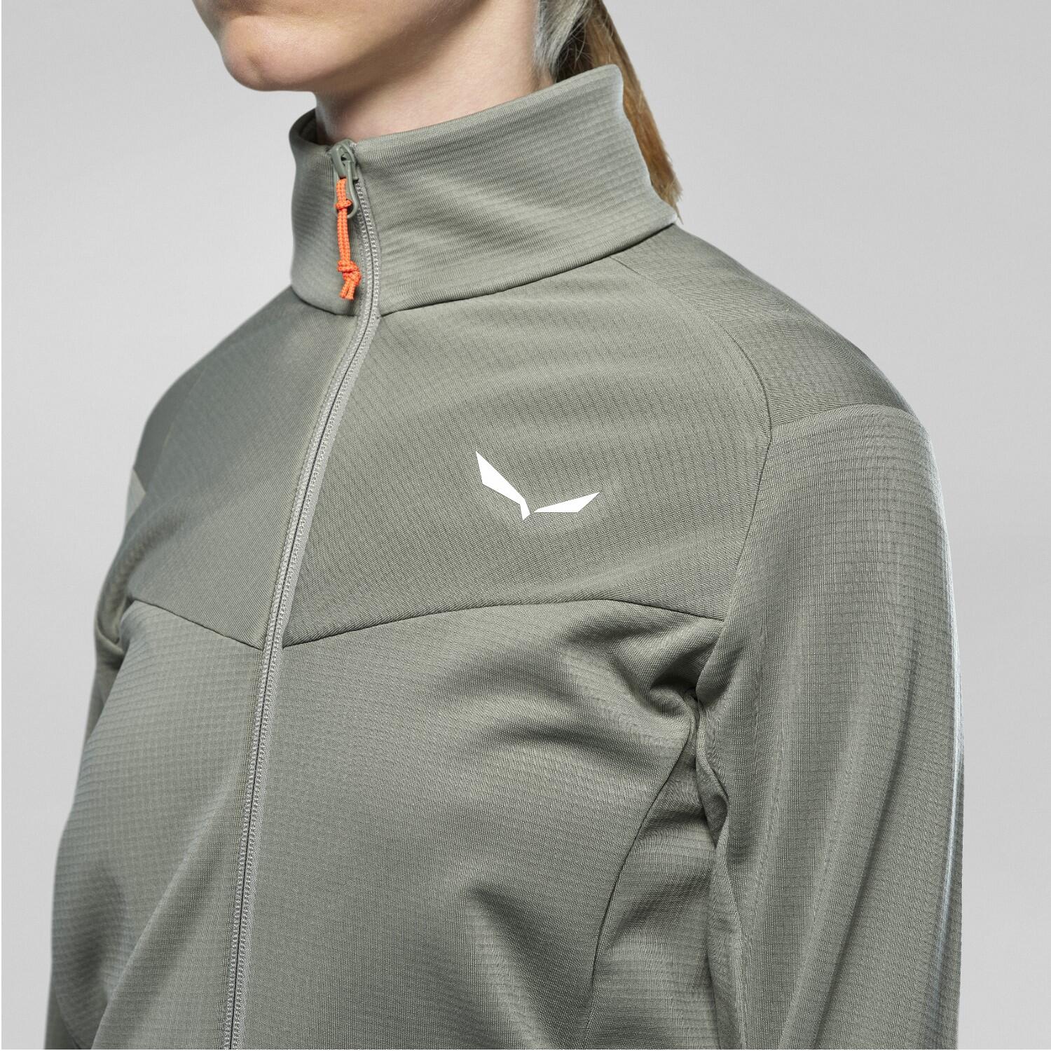 Chaqueta de senderismo con cremallera para mujer Salewa Puez Cammino 3/6