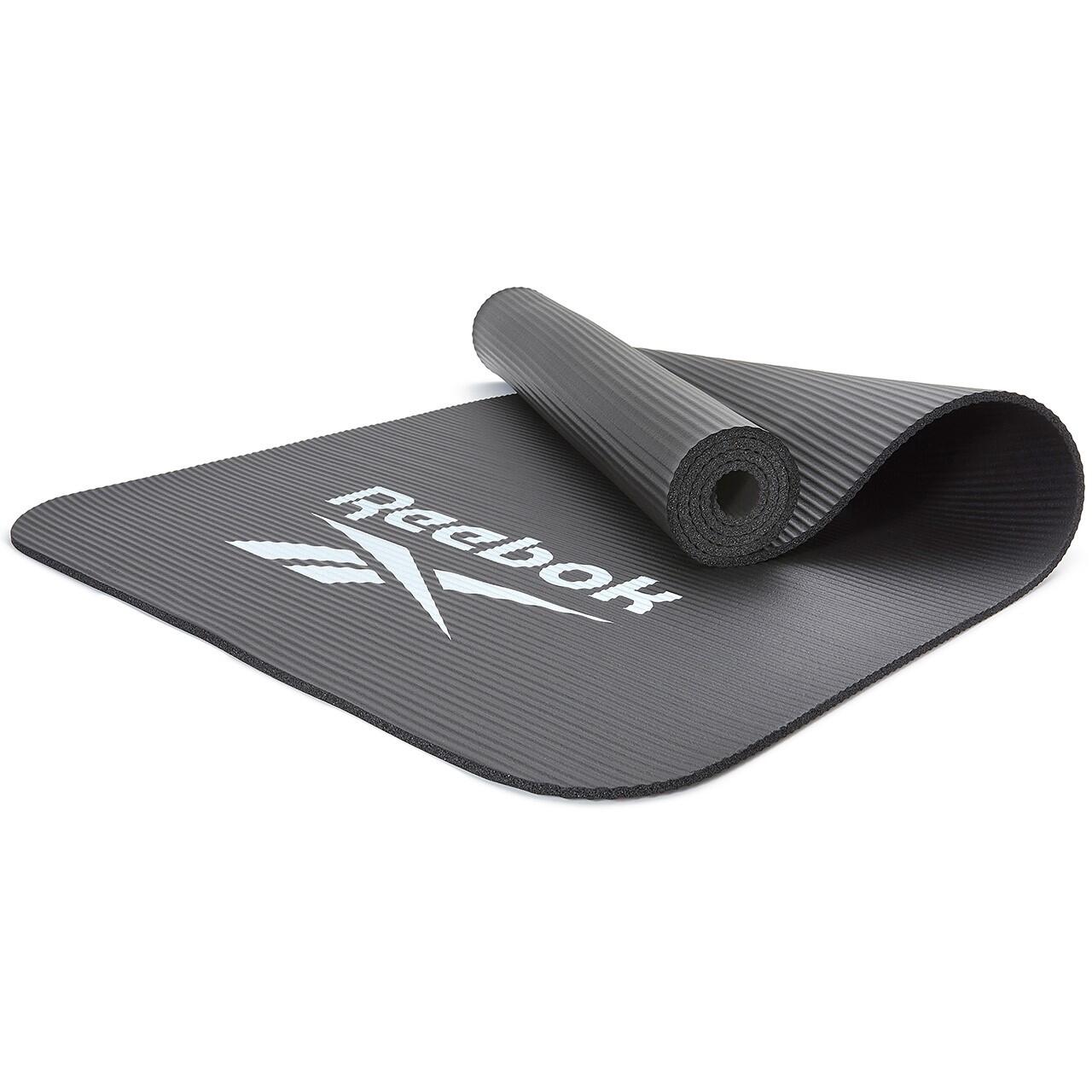 Tapis de yoga Reebok, 7 mm, noir 6/7