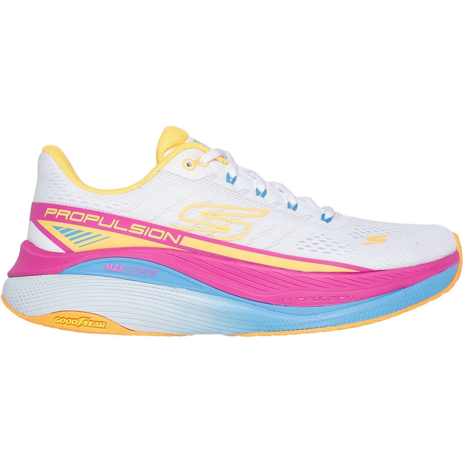Sapatilhas Skechers Mulher Max Cushioning Propulsion Branco 5/5