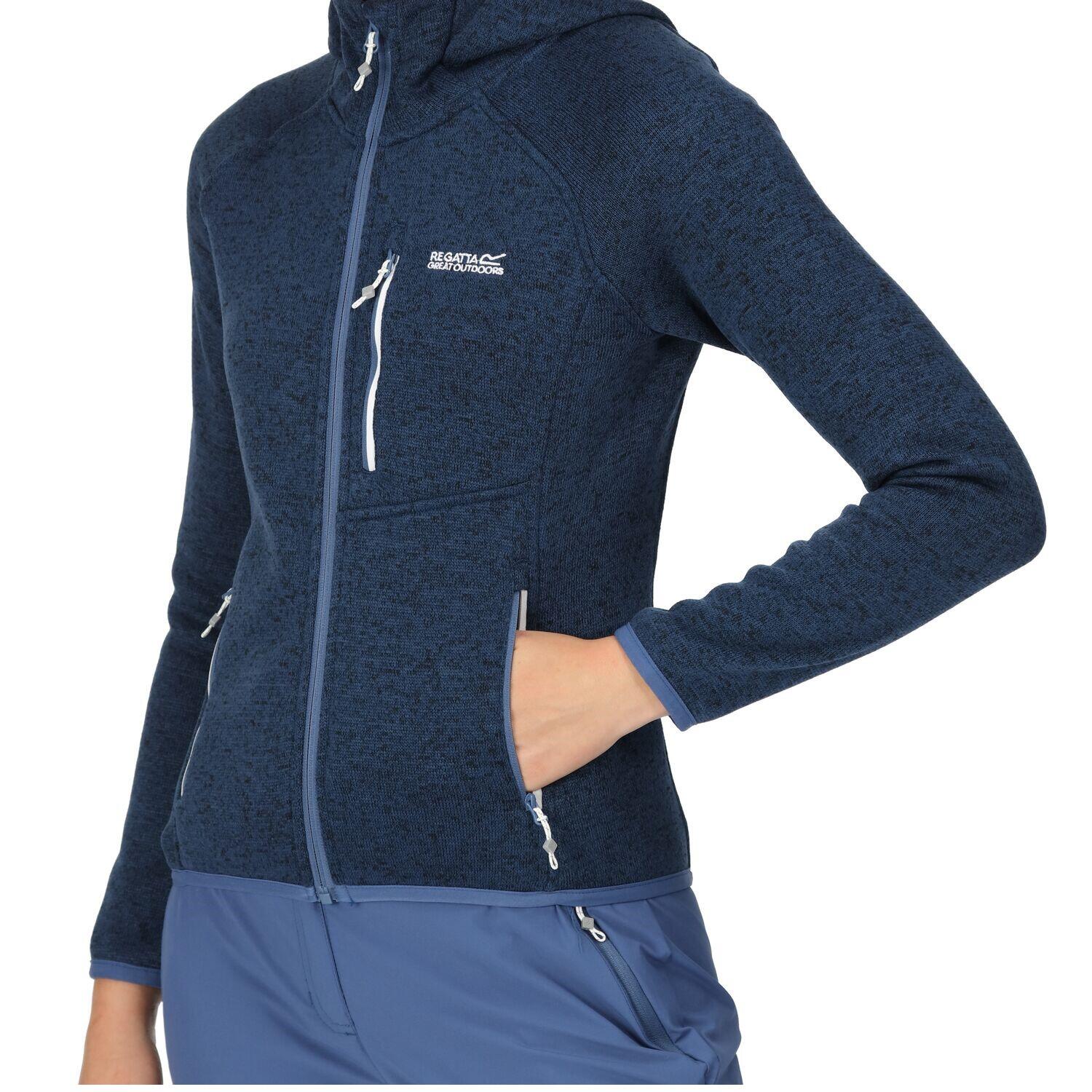 Regatta Hood Newhill Strickfleecejacke Damen mit Kapuze 3/5