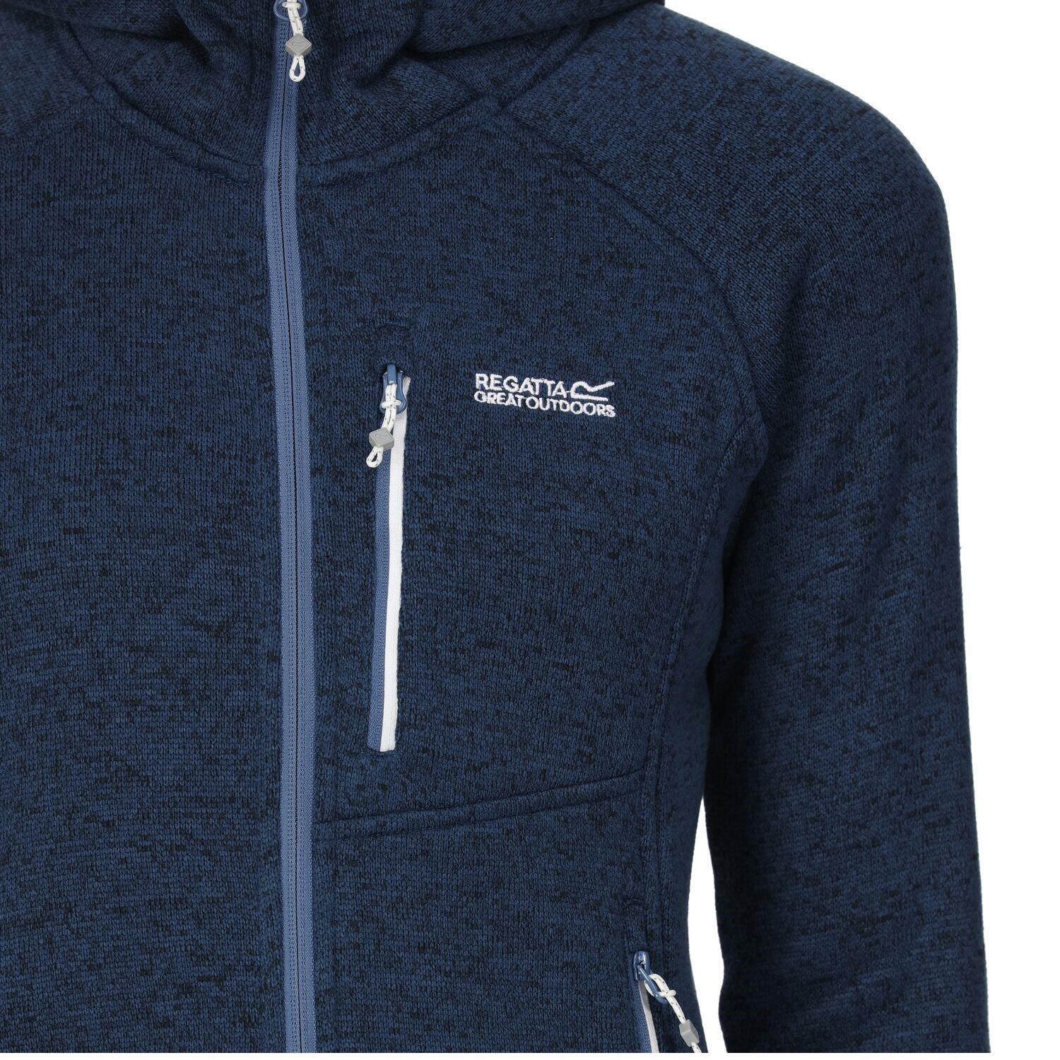 Regatta Hood Newhill Strickfleecejacke Damen mit Kapuze 5/5