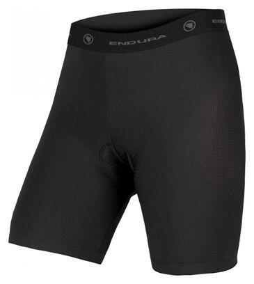 Short interno imbottito donna nero — poliestere riciclato