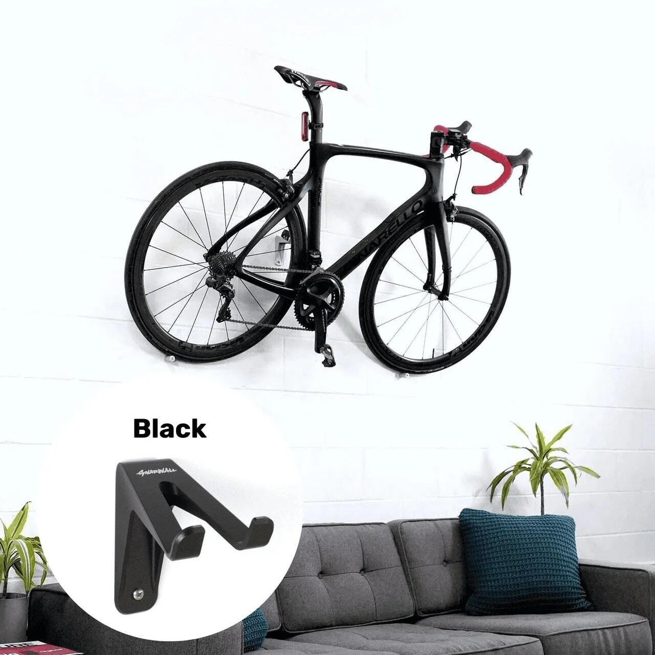 Fahrrad Wandhalterung Pedal aus Aluminium 1/7