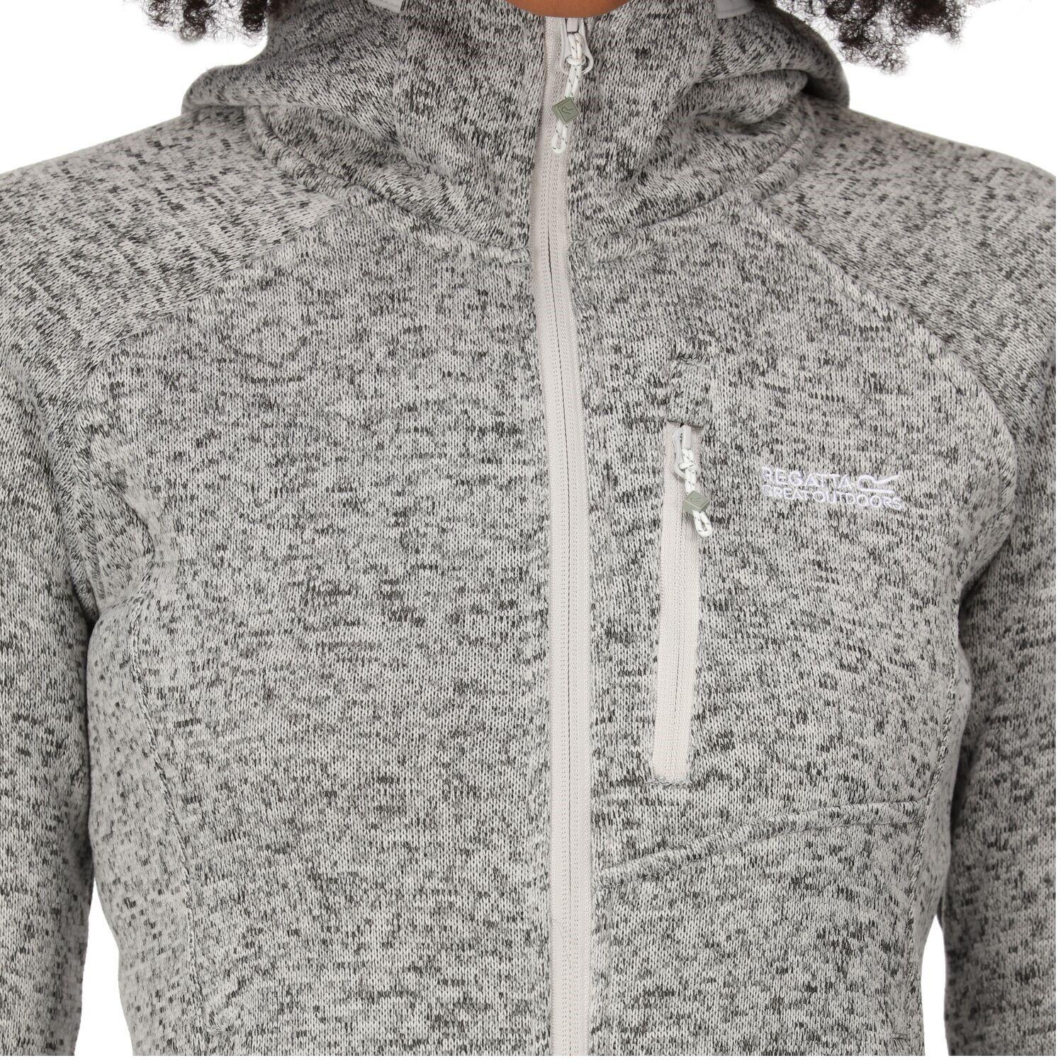 Regatta Hood Newhill Strickfleecejacke Damen mit Kapuze 3/5
