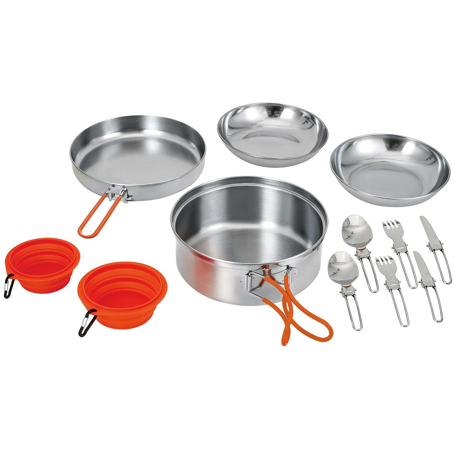 KINGCAMP Kempingová sada nádobí - ešus KING CAMP Adventurer I pro