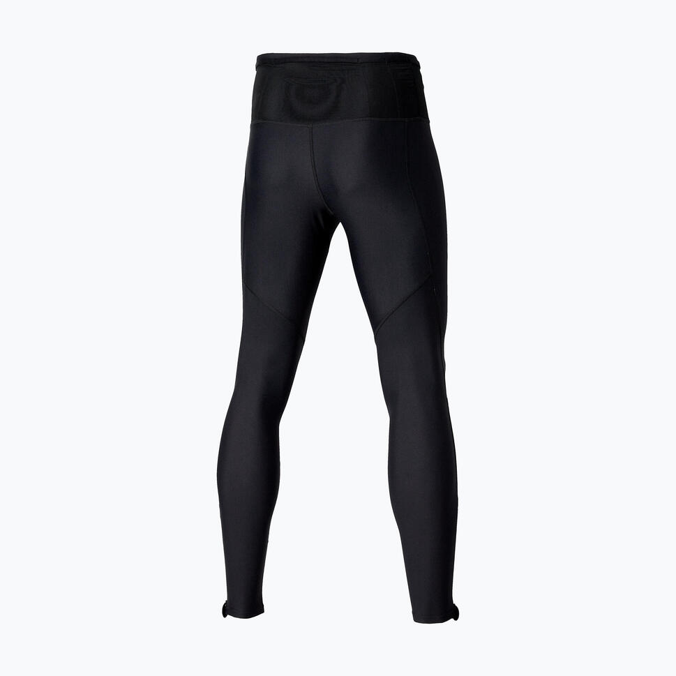 Legginsy do biegania męskie Mizuno Trail Multipocket Long black