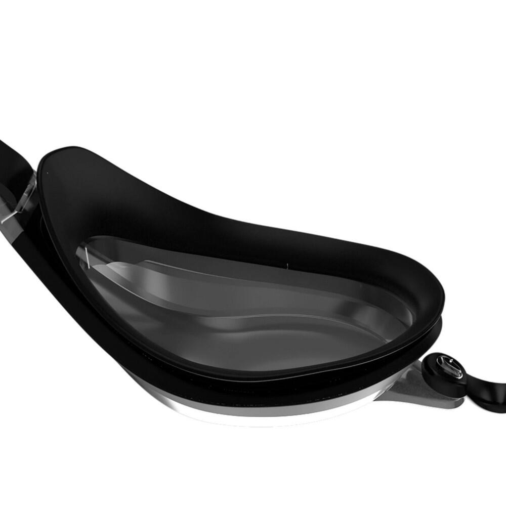 Speedo FASTSKIN SPEEDSOCKET Swimming Goggles Black/Silver Mirror 4/4