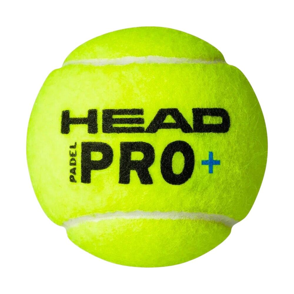 Pallone Da Padel Misura Confezione 3 Head Pro+ Verde 2/3