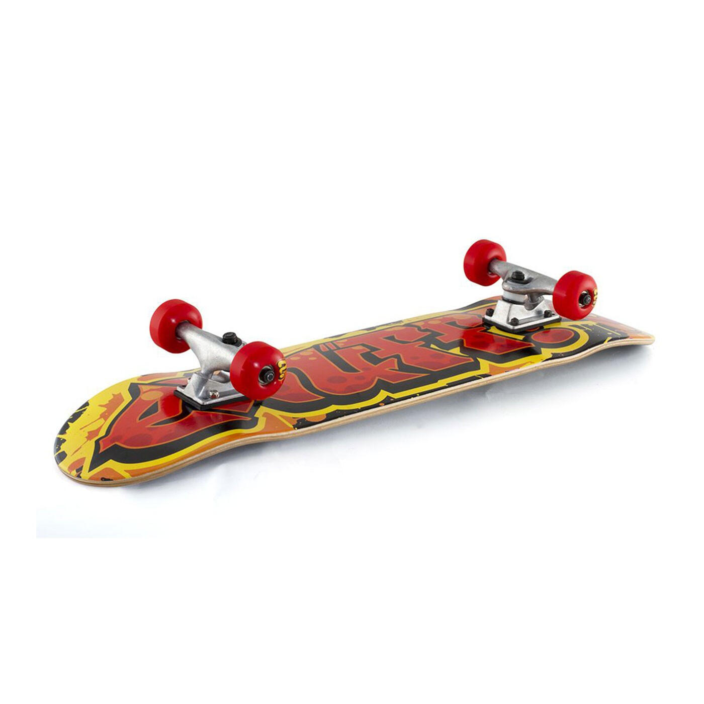 Enuff Graffiti II 7.25"x29.5" Gelb/Rot Skateboard 4/4