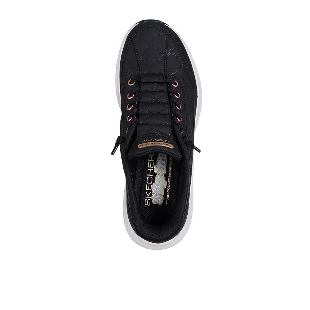 Sapatilhas Skechers Mulher Contour Foam Golden Hour em Preto 3/4