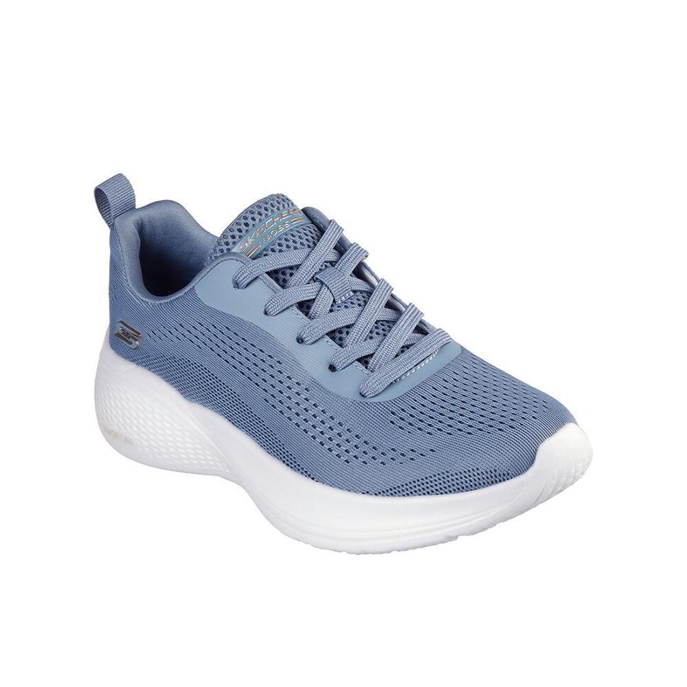 BUTY damskie SKECHERS INFINITY 117550-SLT niebieskie niskie lekkie 36,5