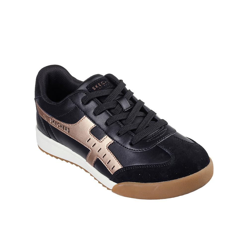 Sapatilhas Skechers Mulher Zinger - Metallic Roads Pretas 2/4